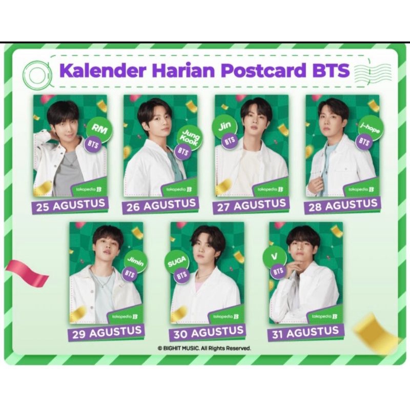 

postcard bts tokohijau