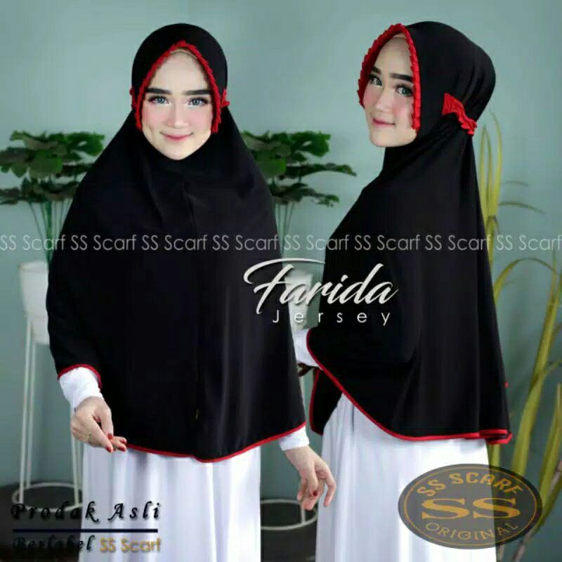 Hijab instan kekinian Faridah jersey kerudung instan kualitas butik terlaris terkini terbaru 2020