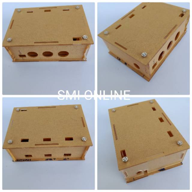 boxs casing amplifier tpa3116 2.1chanel transparan bening