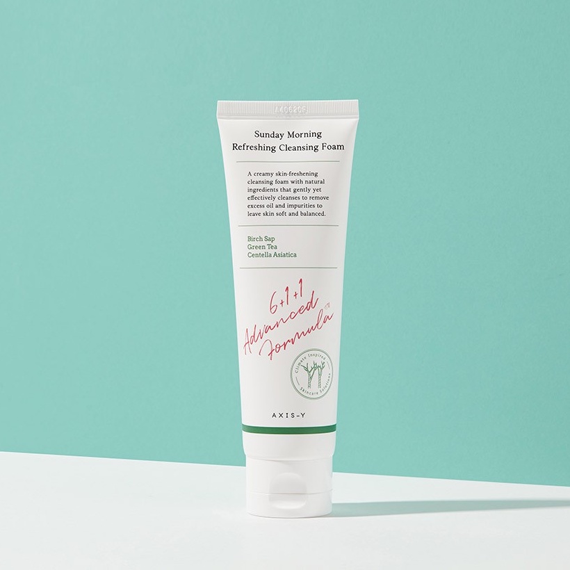 Axis-Y Sunday Morning Refreshing Cleansing Foam [120ml]