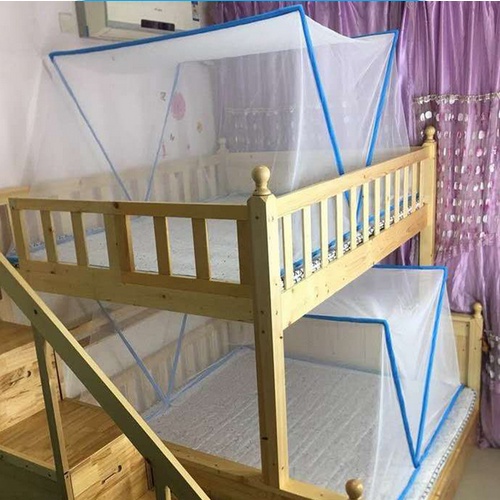 Kelambu Tidur Persegi Kelambu Lipat Anti Nyamuk Ukuran 160 cm x 190 x 90 cm