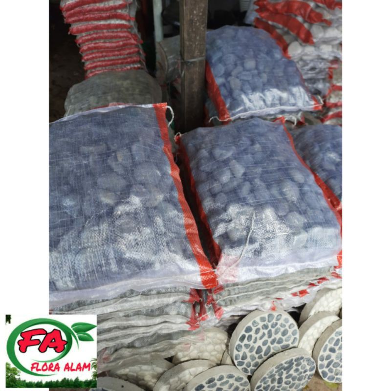 Batu Koral Hitam Bengkulu Sekarung