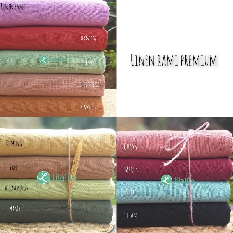 KAIN LINEN / LINEN RAMI / KATUN LINEN / LINEN ANGEL