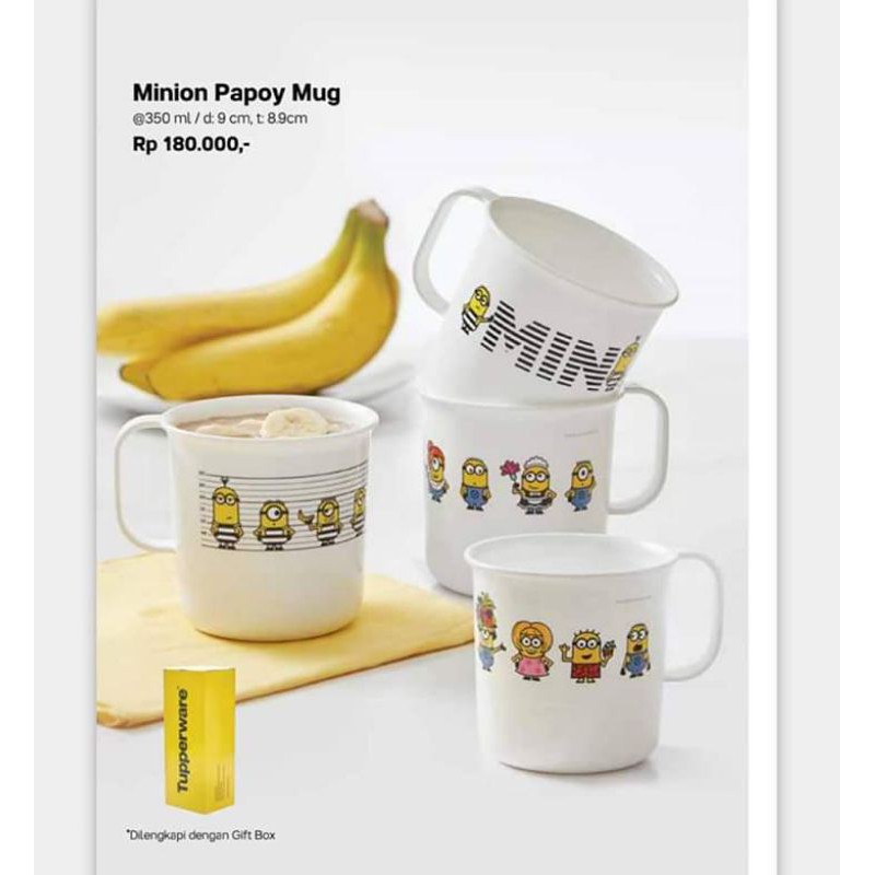 Minion mug tupperware