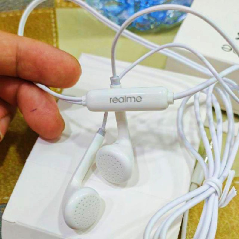 Headset Realme 3 3Pro 5 5i 5s 5Pro 6 6Pro 7 7i 7pro 8 8Pro Headset Original Extra Bass