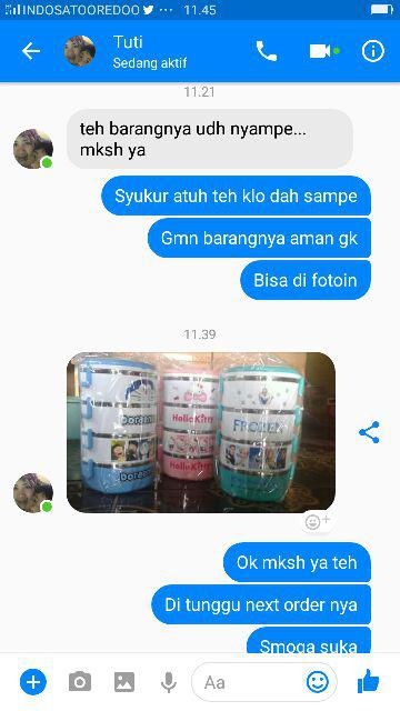 Rantangsusun Stainless Karakter