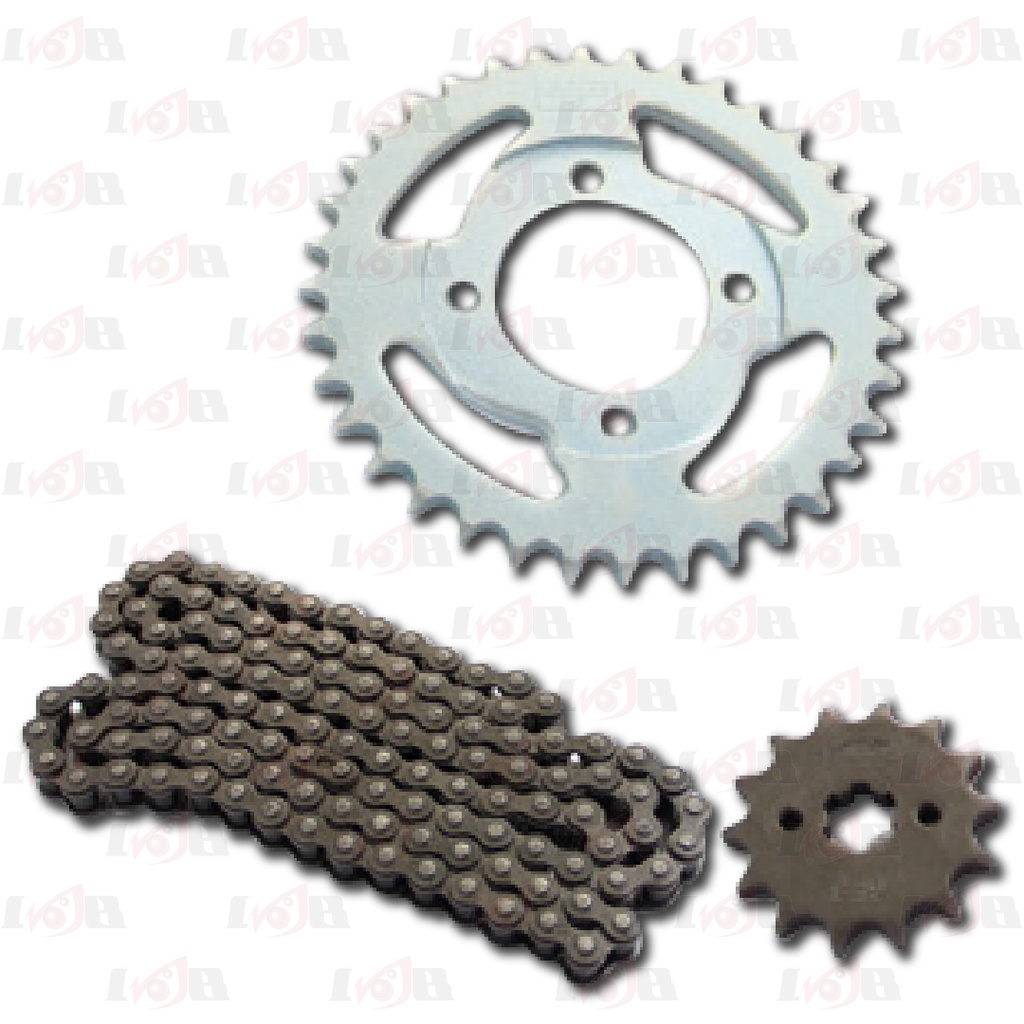 Aspira GearSet Grand Legenda Drive Chain Rantai Roda Gir Depan Gear Belakang Motor