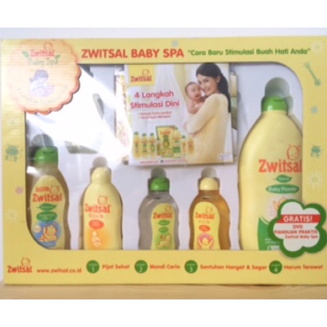 Zwitsal baby spa set alat mandi bayi