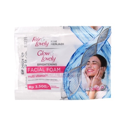 Fair Lovely Facial Foam sachet 9 gr Isi 12 Pcs / 1 Renceng