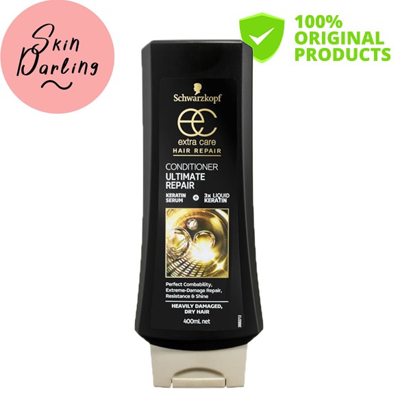 SCHWARZKOPF Extra Care Ultimate Repair Conditioner (400ml) - Rambut Rusak - Damage Hair