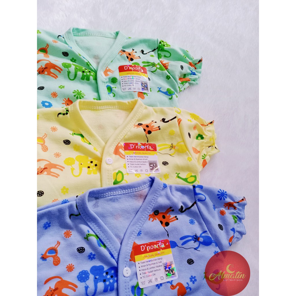 Setelan Baju Bayi Bahan Katun SNI / Baju Bayi Panjang