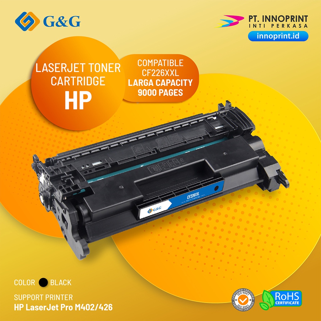 Compatible HP 26A (CF226XXL) Large Capacity BLACK HP M402/426