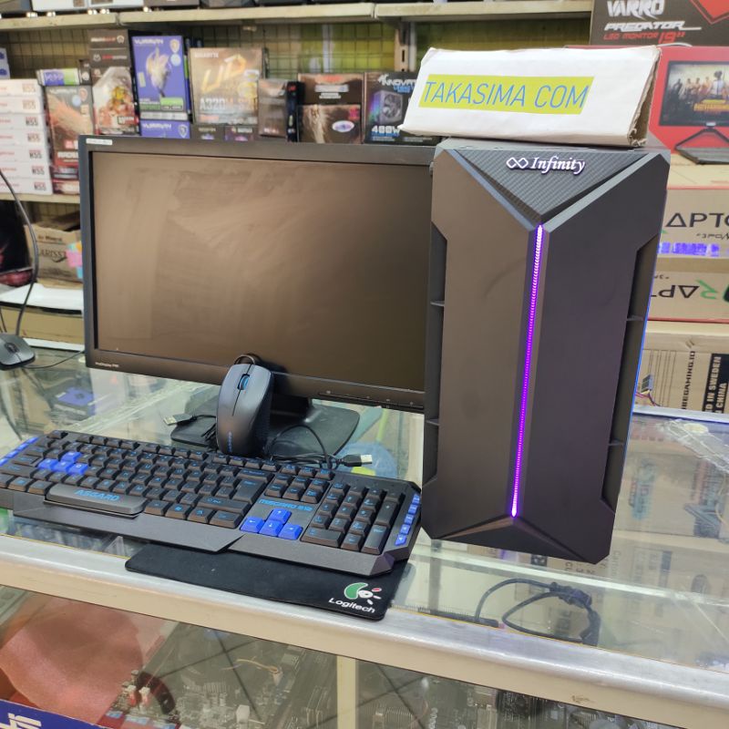 pc gaming core i7 3770 vga 2gb fullset