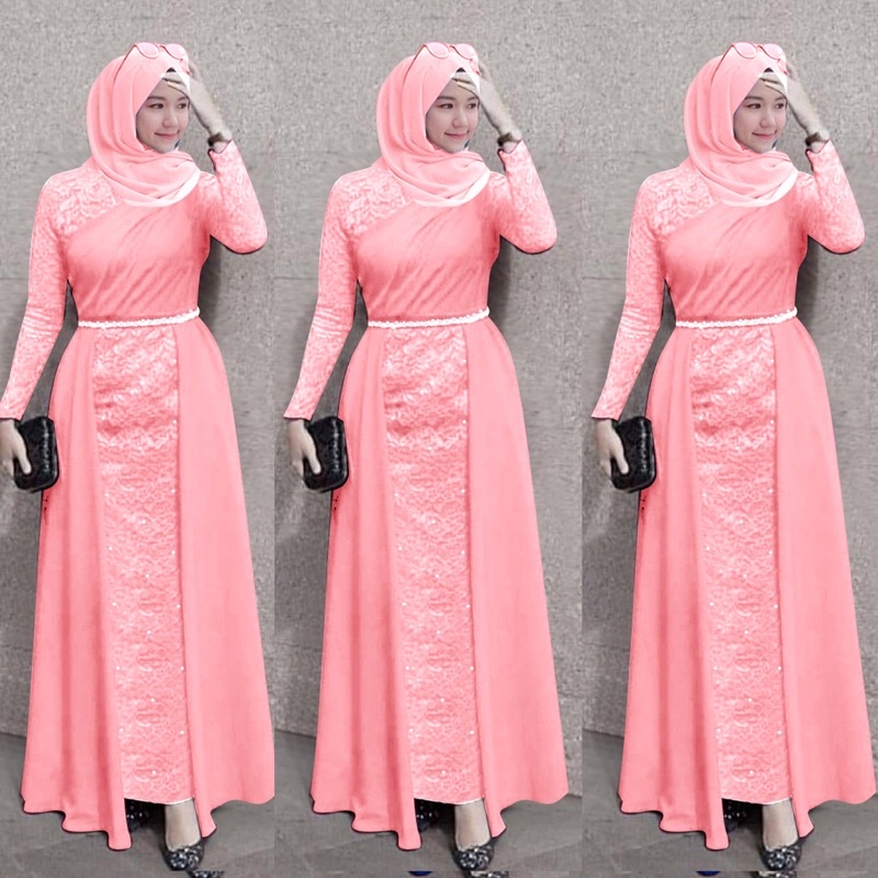 GAMIS MAXY LAKSHANA / BEST SELLER / ASLI CANTIK