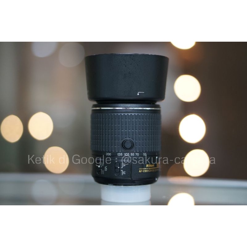 Nikon 55-200mm VR II /  Lensa Nikon 55-200mm VR