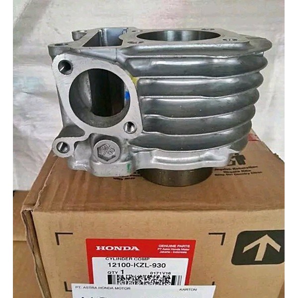 CILYNDER ASSY / BORING BEAT FI STARTER KASAR , SPACY FI , SCOOPY FI K16 2012-2013 12100KZL930