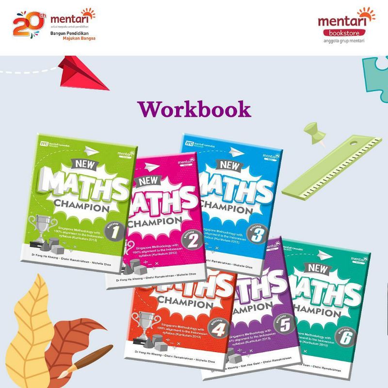 New Math Champion | Buku Matematika SD-3