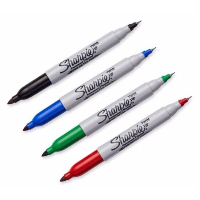 

Sharpie Twin Tip Permanent Marker (Fine & Ultra Fine)