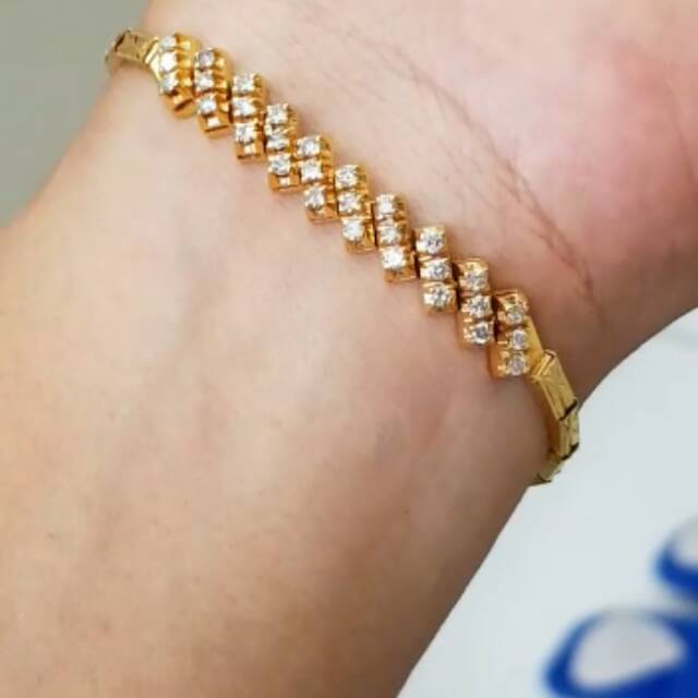 Gelang Berlian Banjar Asli