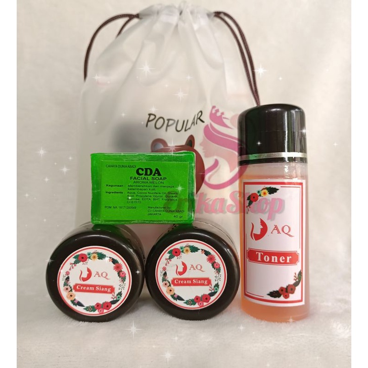 DOUBLE CREAM SIANG AQ / PAKET AQ CREAM MALAM