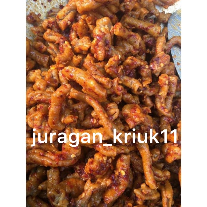 

KRIPiK USUS KRISPI 70gr original&Pedas daun jeruk jajanan gurih