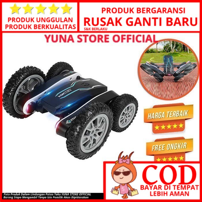 STUNT CAR REMOTE VORTEX FREE STYLE 360 FLIP MOBIL REMOT CONTROL RC FREESTYLE STUNTCAR SPORT MOBILAN