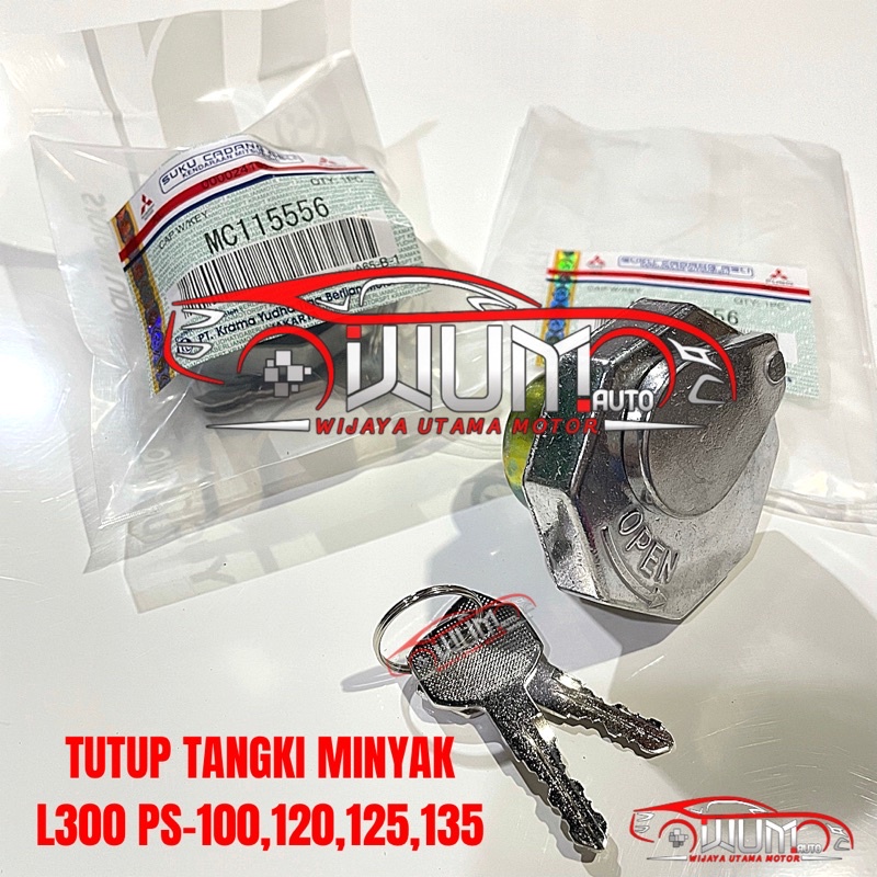 FUEL TANK CAP TUTUP TANGKI MINYAK L300 PS 100 PS120 PS125 PS135