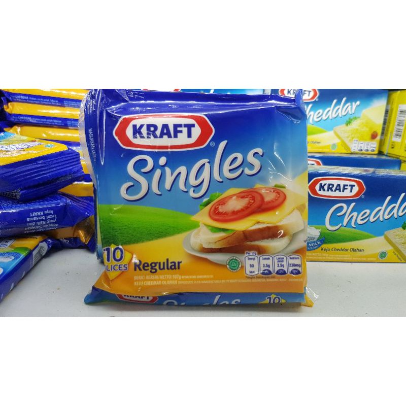 

KRAFT Keju Singles Regular 8 Slices