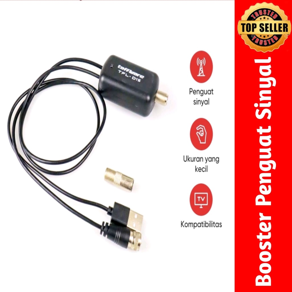 Booster Penguat Sinyal Antena TV Amplifier [PENGUAT SINYAL]