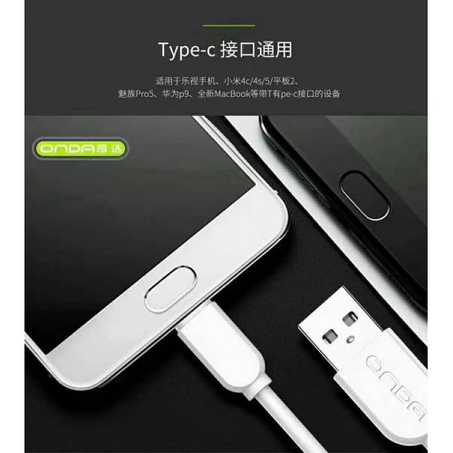 ONDA AL-50 Kabel Data USB Micro Fast Charging 5A 120Cm Fast Charging
