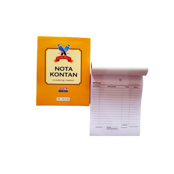 

NOTA KONTAN 2 PLY KECIL - GELATIK KEMBAR