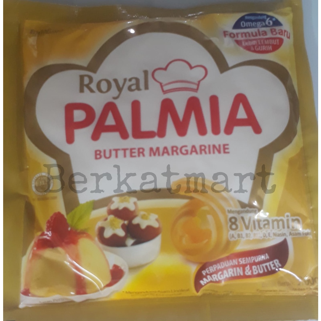 MURAH ROYAL PALMIA Halal Butter Margarine Mentega 200 Gram