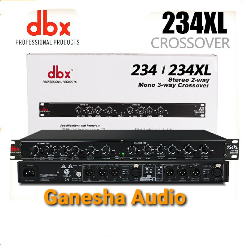 crossover aktif dbx 234XL