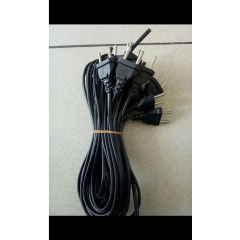 kabel power ac buntung 1,5meter merek MONTOYA  jual per/10pcs