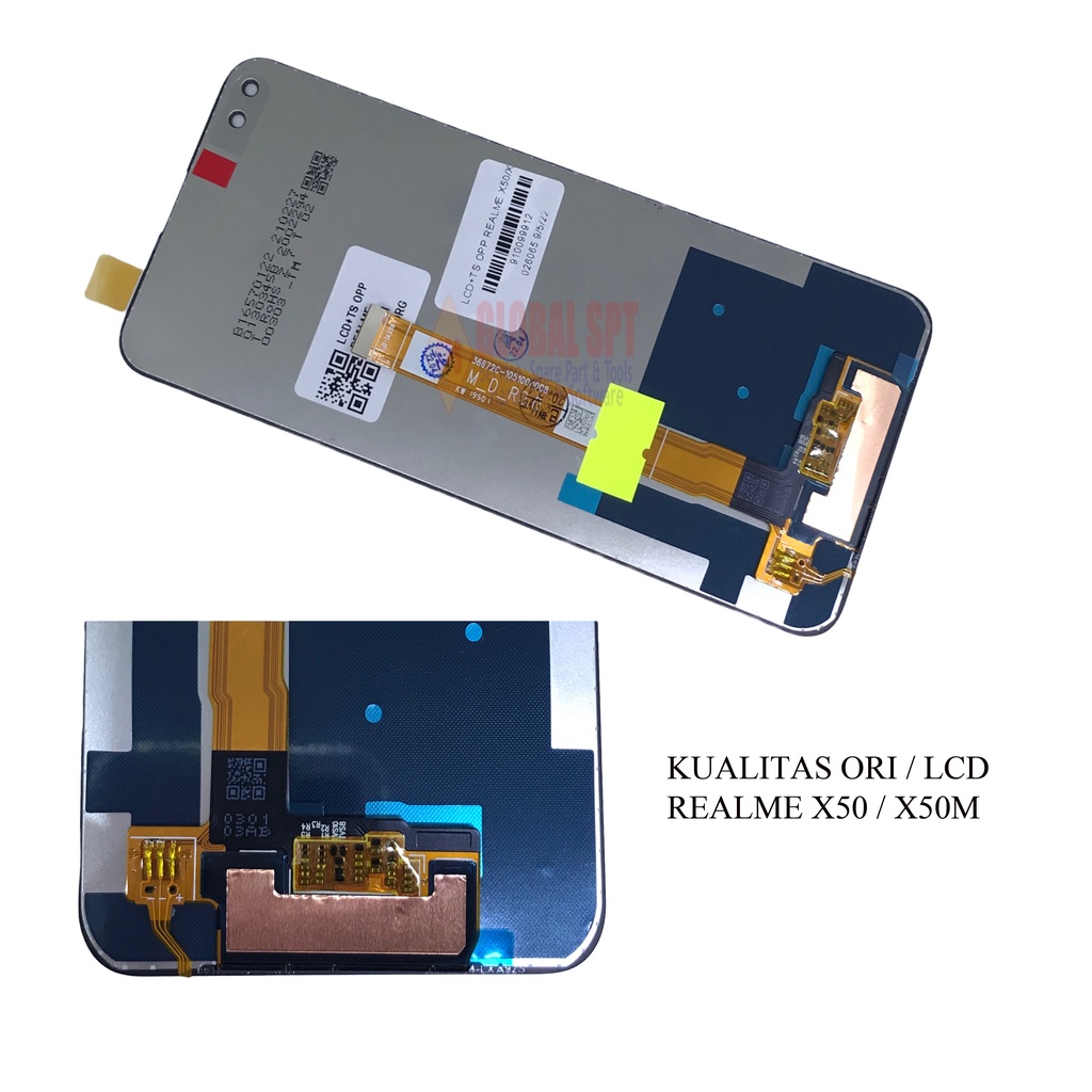 KUALITAS ORI  / LCD TOUCHSCREEN REALME X50 / X50M