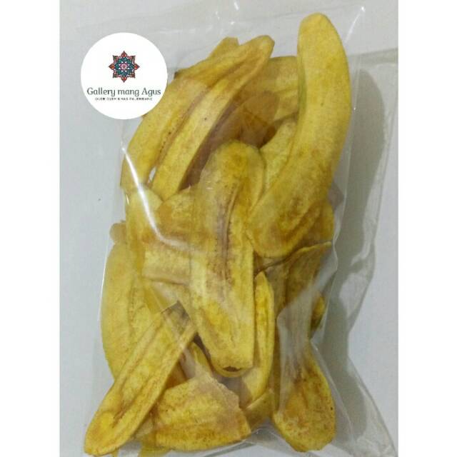 

Keripik pisang rasa asin