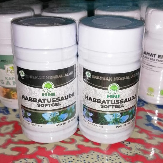 Habbatussauda Softgel hni hpai