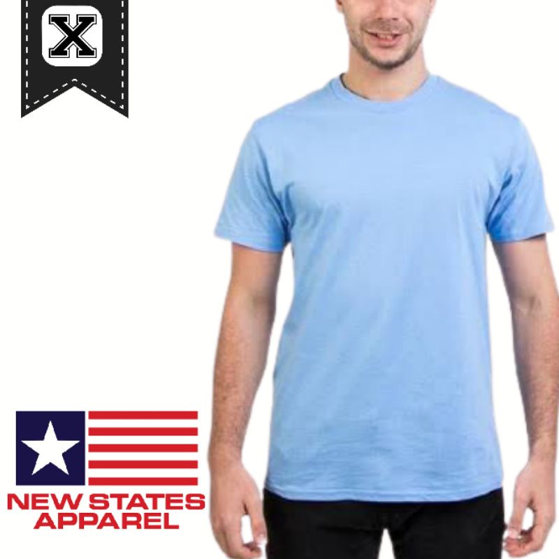 KAOS POLOS NSA SOFT TEE 3600 - CAROLINA BLUE
