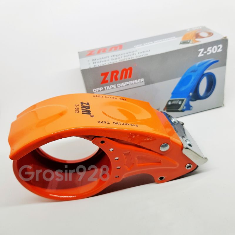 

Baru Opp Tape Dispenser Metal Besi / Alat Pemotong Lakban Plakban Besi Zrm Z-50