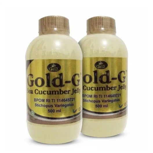 Gold G 500 ML Free Satu Botol 100 Ml Original Bisa COD