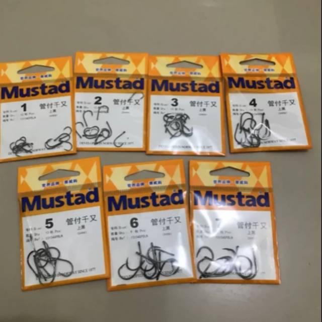 Mata Kail - Pancing Mustad Chinu Ring