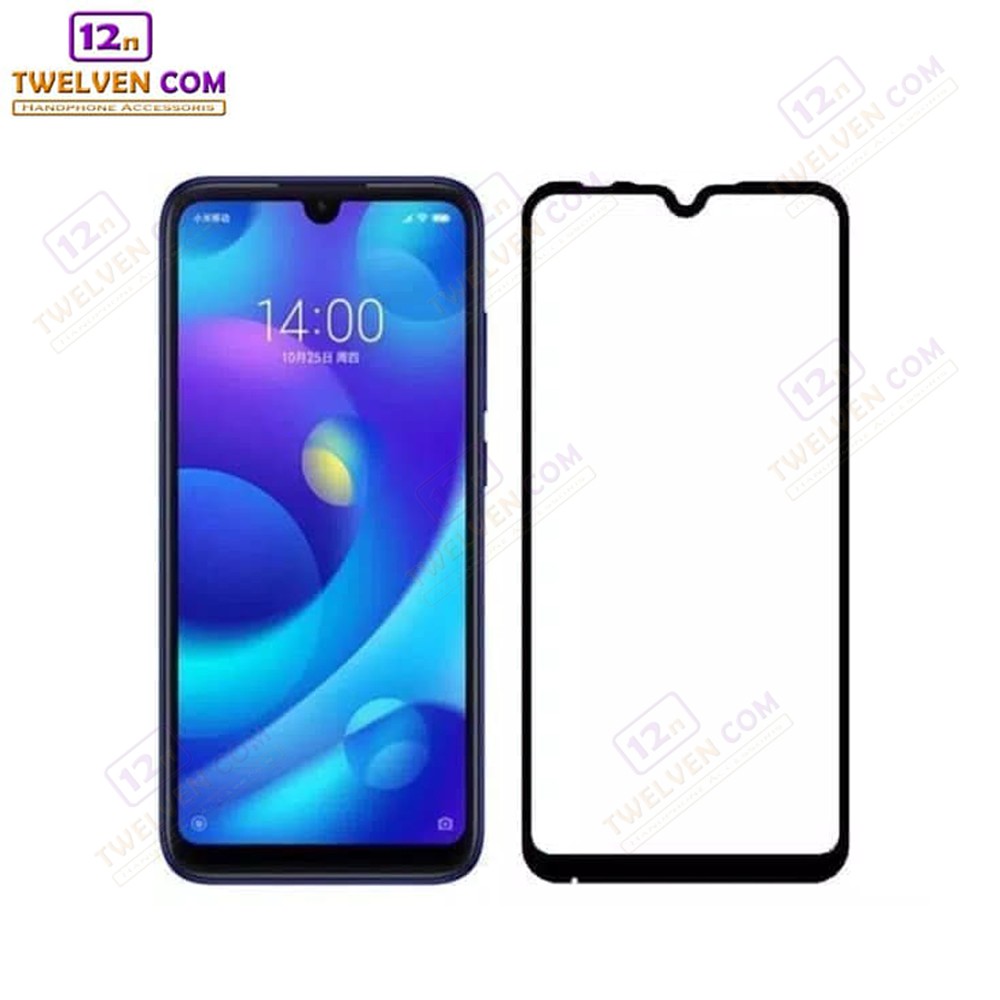 zenBlade 5D Full Cover Tempered Glass Xiaomi Mi Play - Hitam