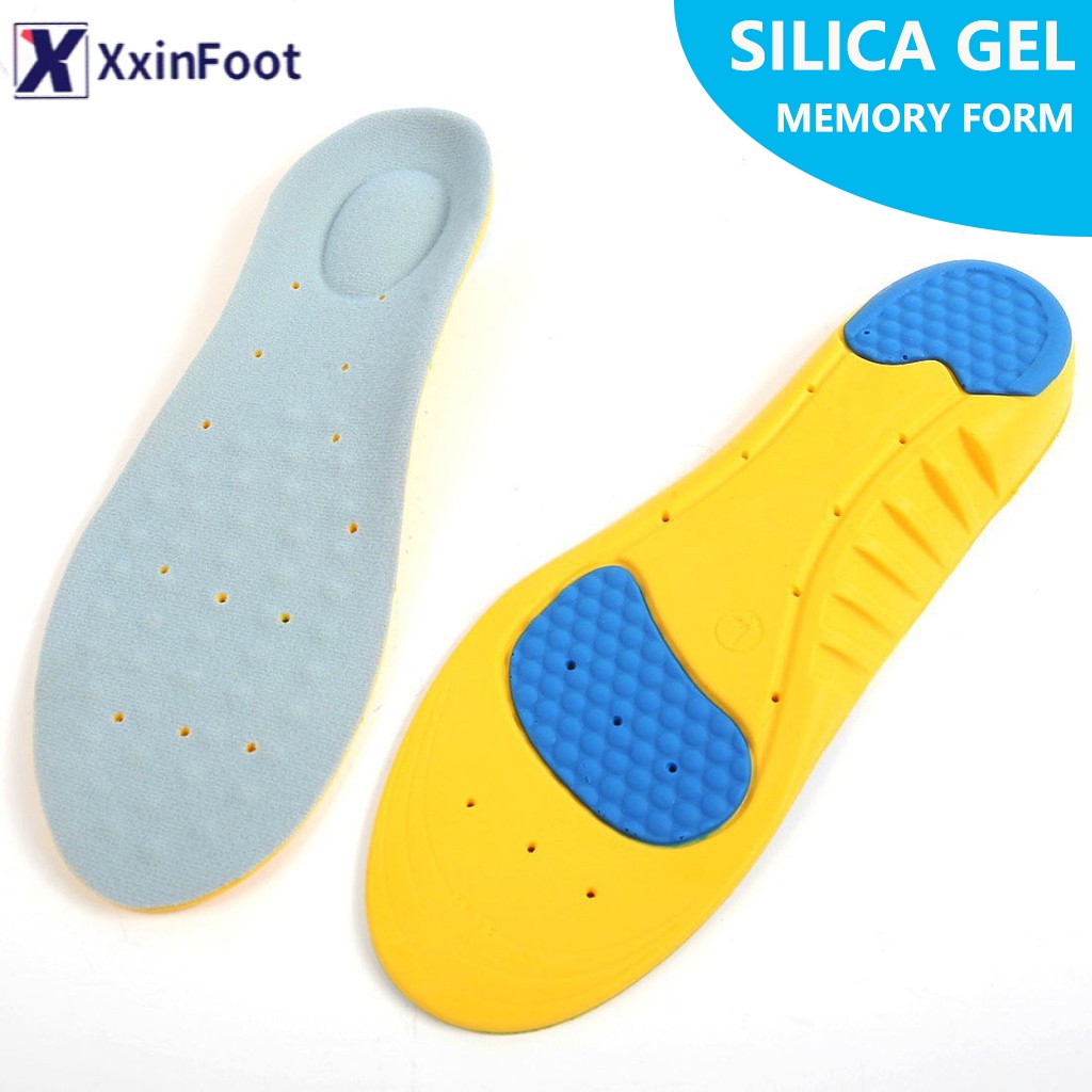 Sisipan Sepatu Unisex Insole Olahraga Orthotic Arch Support sepatu Sol bantalan Penyerapan Guncangan