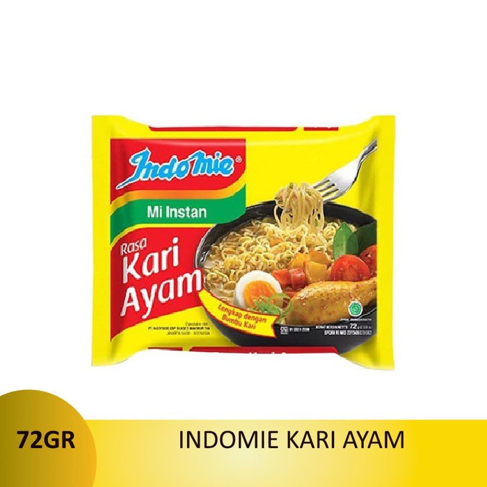 

INDOMIE Kari Ayam 72 gr #AJ