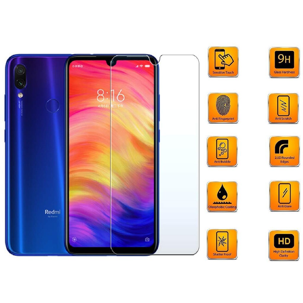 MAXIM XIAOMI REDMI 9 / REDMI 9A / REDMI 9C 9H CLEAR TEMPERED GLASS SCREEN PROTECTOR