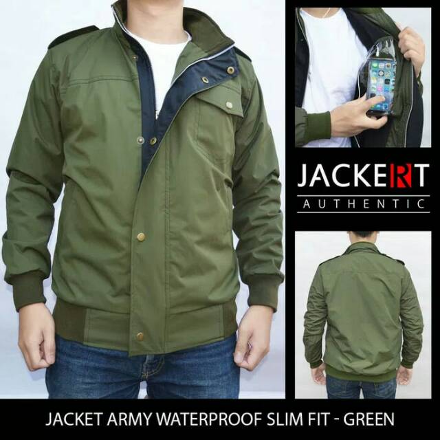 Jaket Army Parasut