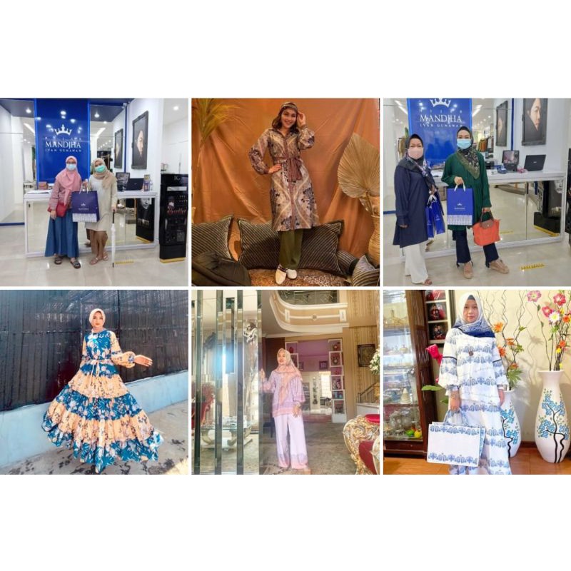 Ivan Gunawan Mandjha Fashion Scarf Motif