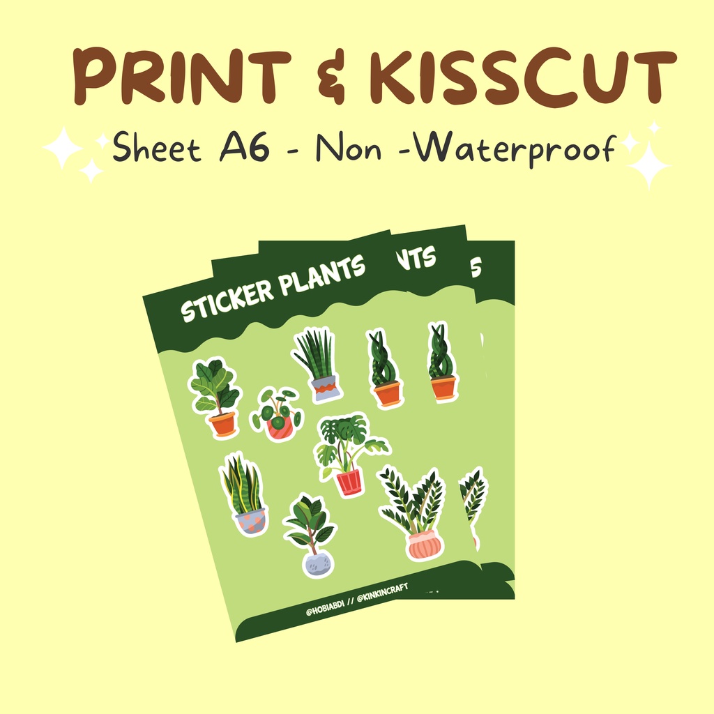 

Cetak Sticker Sheet Non-Waterproof