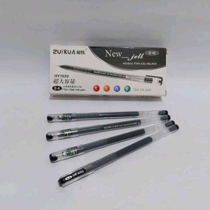 

dNoura ECER ( SATUAN ) New Gel Pulpen Gel Pen Zuixua / Van-Art 0.4 mm