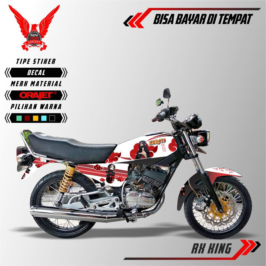 Jual Decal RX King Akatsuki Naruto Terlaris Indonesia Shopee Indonesia